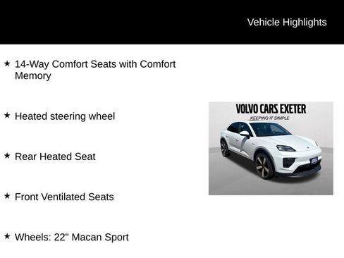 Used 2025 Porsche Macan 4S Electric AWD/4WD image 6