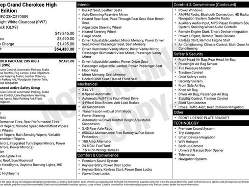 Used 2019 Jeep Grand Cherokee High Altitude image 40