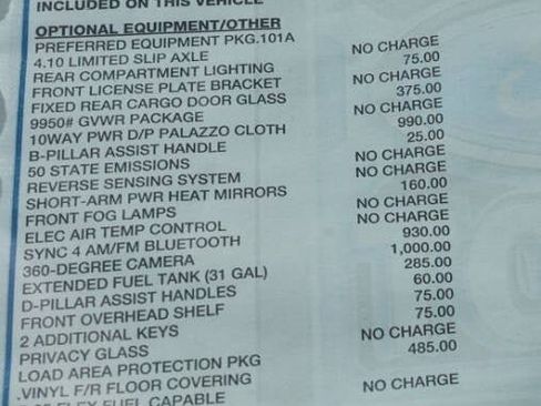 New 2025 Ford Transit 350 148 Medium Roof w/ Load Area Protection Package image 30