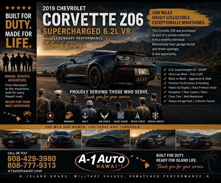 Used 2019 Chevrolet Corvette Z06 RWD image 21