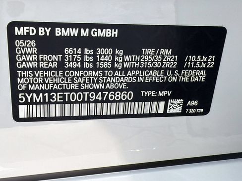 New 2026 BMW X5 M Competition w/ Executive Package AWD/4WD image 19