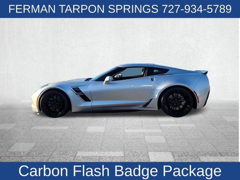 Used 2019 Chevrolet Corvette Grand Sport w/ Carbon Flash Badge Package image 7