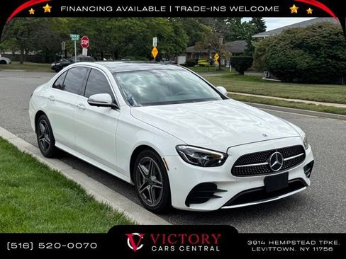 Used 2021 Mercedes-Benz E 350 4MATIC Sedan w/ Premium Package image 3