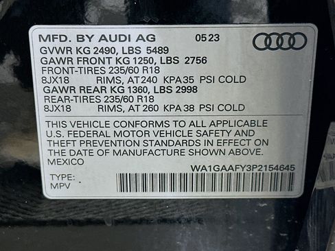 Used 2023 Audi Q5 2.0T Premium w/ Convenience Package AWD/4WD image 12