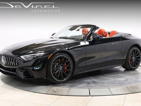 Used 2022 Mercedes-Benz SL 55 AMG 4MATIC w/ AMG Night Package image 1
