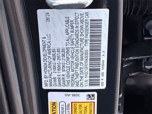 Certified 2024 Honda Accord EX-L image 39