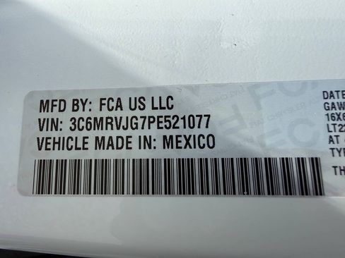Used 2023 RAM ProMaster 3500 FWD image 41