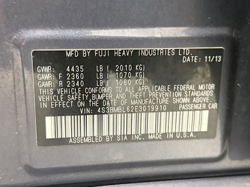Used 2014 Subaru Legacy 2.5i Limited w/ Moonroof Package AWD/4WD image 11