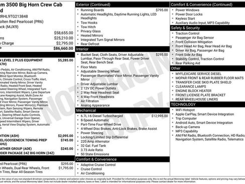 New 2026 RAM 3500 Big Horn AWD/4WD image 24