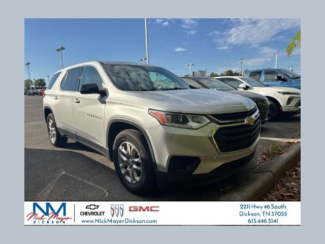 Used 2020 Chevrolet Traverse LS w/ LPO, Floor Liner Package FWD image 1