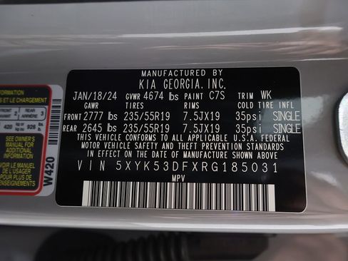 Used 2024 Kia Sportage SX FWD image 61