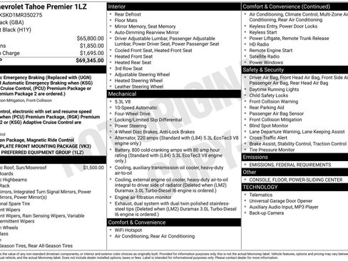 Used 2021 Chevrolet Tahoe Premier image 33