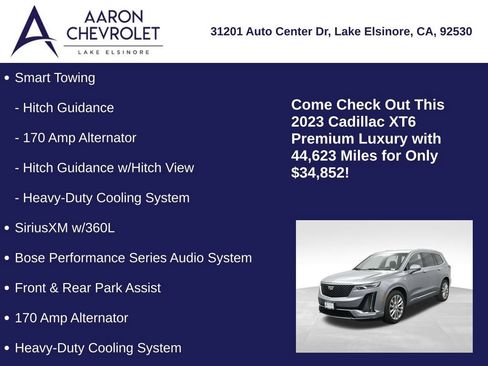 Used 2023 Cadillac XT6 Premium Luxury FWD image 10