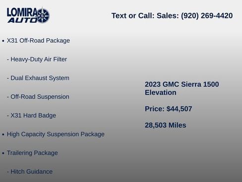 Used 2023 GMC Sierra 1500 Elevation AWD/4WD image 7