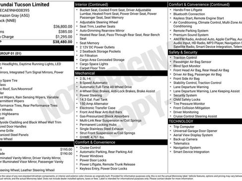 Used 2022 Hyundai Tucson Limited image 9