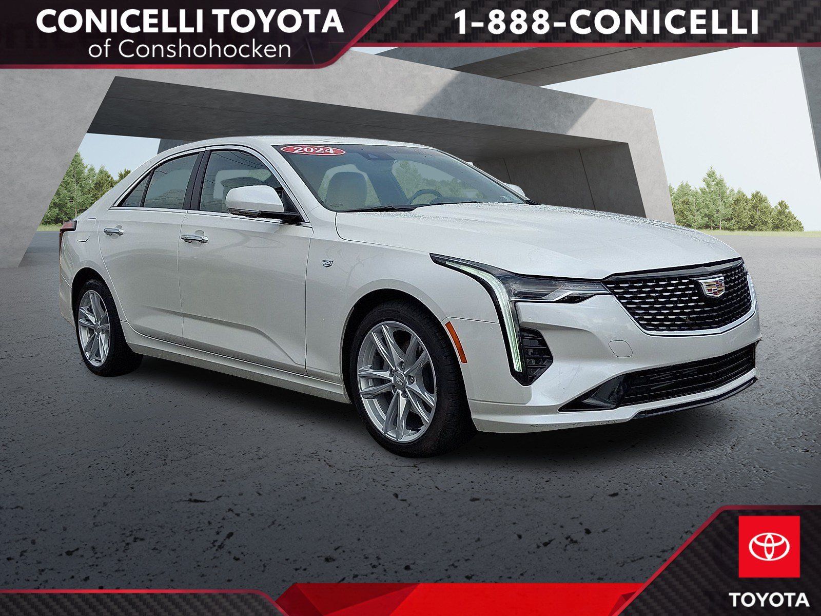 Used 2024 Cadillac CT4 Luxury RWD image 1