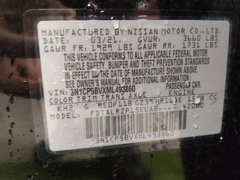Used 2021 Nissan Kicks S FWD image 33