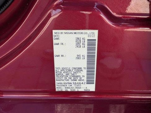 Used 2022 Nissan Altima 2.5 SV FWD image 23