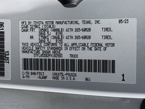 Used 2023 Toyota Tundra SR5 w/ SR5 Convenience Package image 31