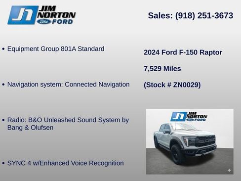 Used 2024 Ford F150 Raptor AWD/4WD image 8