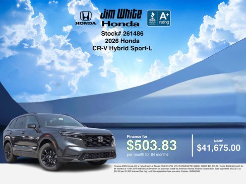 New 2026 Honda CR-V Sport-L image 7