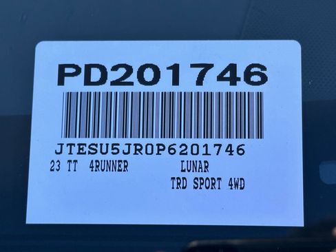 Certified 2023 Toyota 4Runner TRD Sport image 48