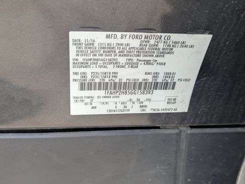 Used 2016 Ford Taurus SEL image 35