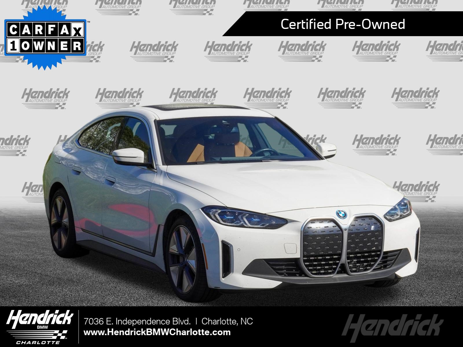 Certified 2024 BMW i4 eDrive40 w/ Premium Package RWD image 1