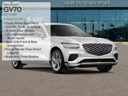 Used 2026 Genesis GV70 2.5T AWD/4WD image 3