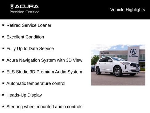 Certified 2026 Acura RDX SH-AWD w/ Advance Package image 5