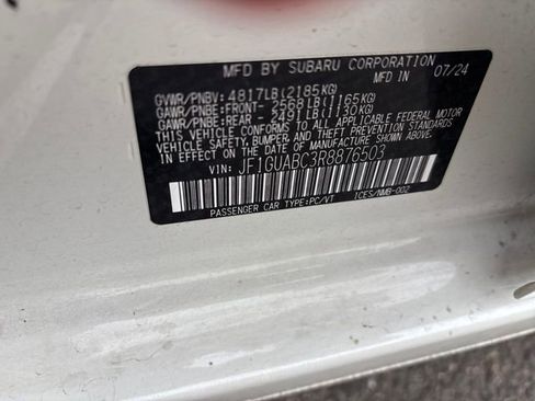 Certified 2024 Subaru Impreza 2.0i image 9