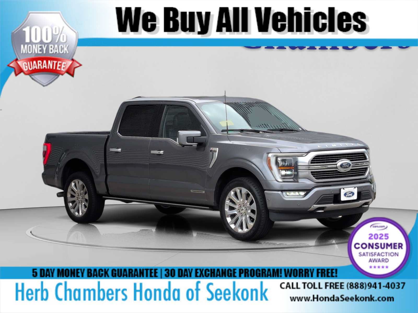 Used 2023 Ford F150 Limited AWD/4WD image 1