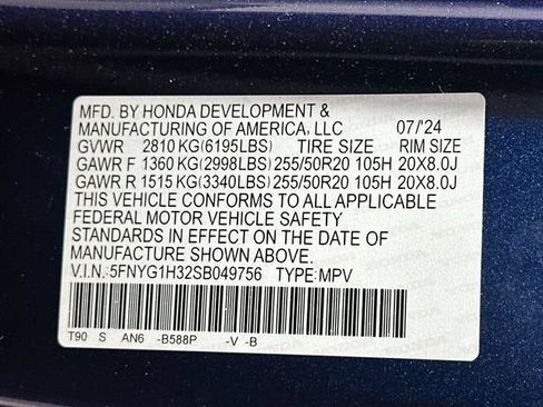 Used 2025 Honda Pilot Sport image 34
