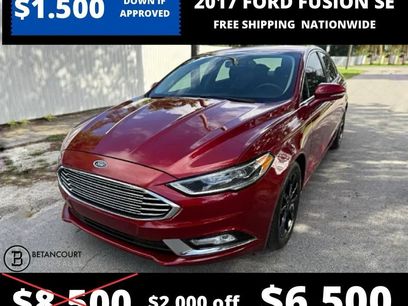 Used 2017 Ford Fusion SE w/ Fusion SE Technology Package