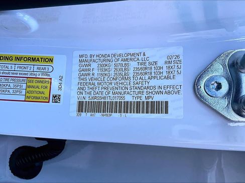 New 2026 Honda CR-V Sport-L image 21