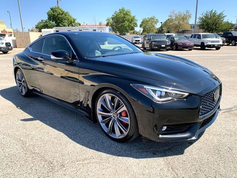 Used 2022 INFINITI Q60 Red Sport 400 w/ Cargo Package image 2