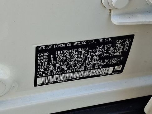 Certified 2024 Honda HR-V LX image 28
