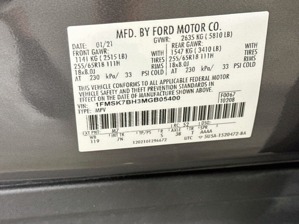 Used 2021 Ford Explorer 2WD image 32