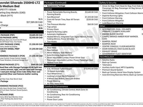 New 2026 Chevrolet Silverado 2500 LTZ w/ LTZ Plus Package AWD/4WD image 4