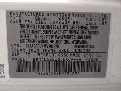 Used 2021 Nissan Sentra SR w/ SR Premium Package FWD image 33