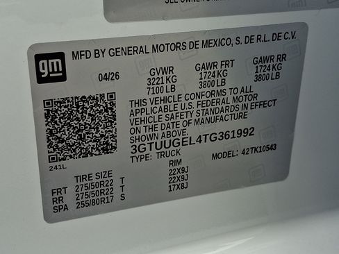 New 2026 GMC Sierra 1500 Denali w/ Denali Reserve Package AWD/4WD image 10