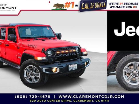 Used 2021 Jeep Wrangler Unlimited Sahara image 1