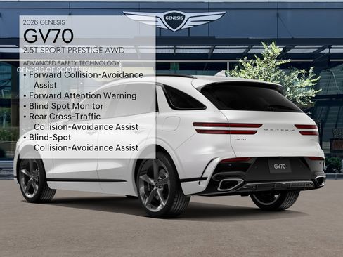 New 2026 Genesis GV70 2.5T Sport Prestige image 7