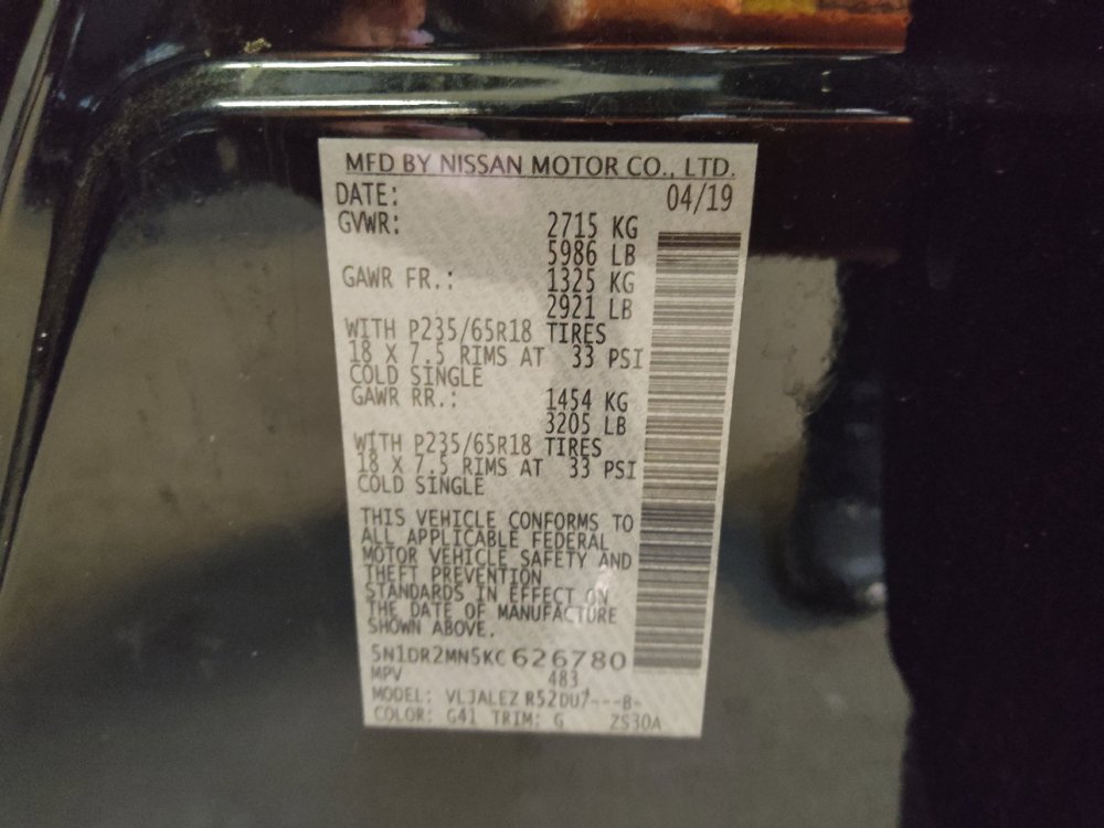 Used 2019 Nissan Pathfinder SV FWD image 33