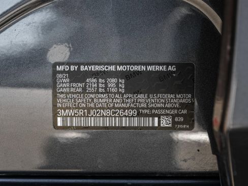 Used 2022 BMW 330i Sedan w/ Driving Assistance Package image 48