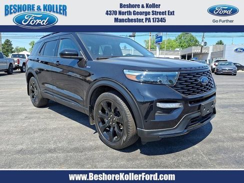 Certified 2022 Ford Explorer ST-Line w/ Class IV Trailer Tow Package AWD/4WD image 1