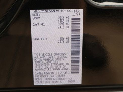 Used 2025 Nissan Altima 2.5 SL image 33