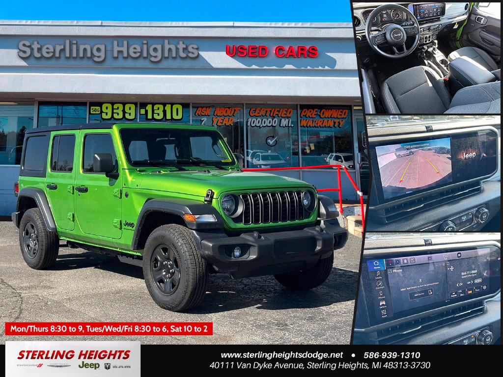 Used 2026 Jeep Wrangler Unlimited Sport AWD/4WD image 1