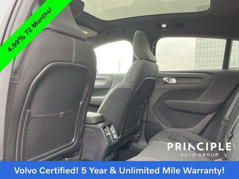Certified 2023 Volvo C40 P8 Recharge Plus w/ Climate Package image 28