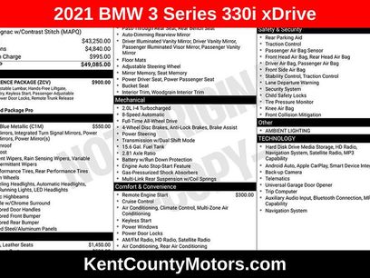 Used 2021 BMW 330i xDrive Sedan w/ Convenience Package